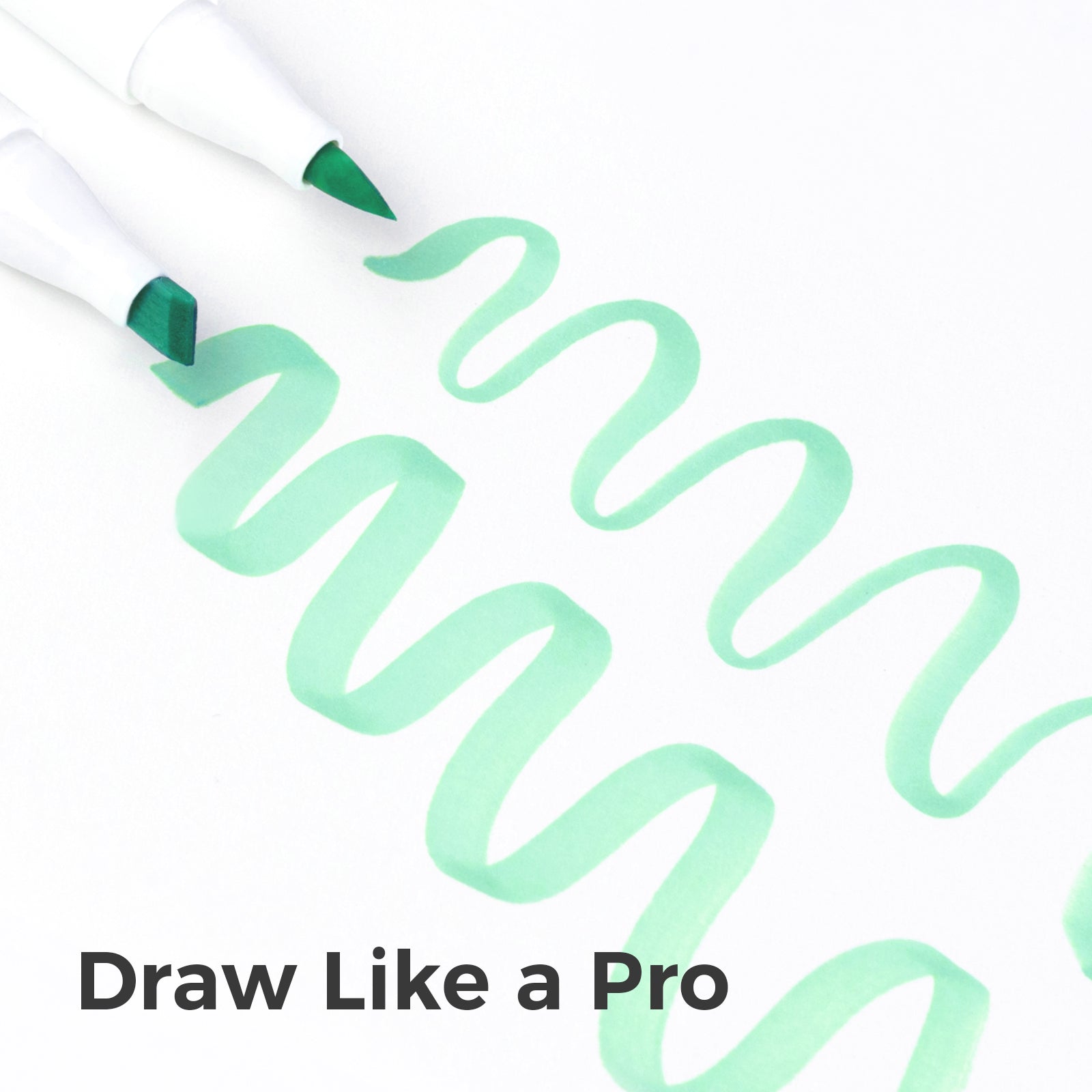 Ohuhu Honolulu 96 Pastel Colors Alcohol Art Markers - Sweetness & Blossoming (New Version)