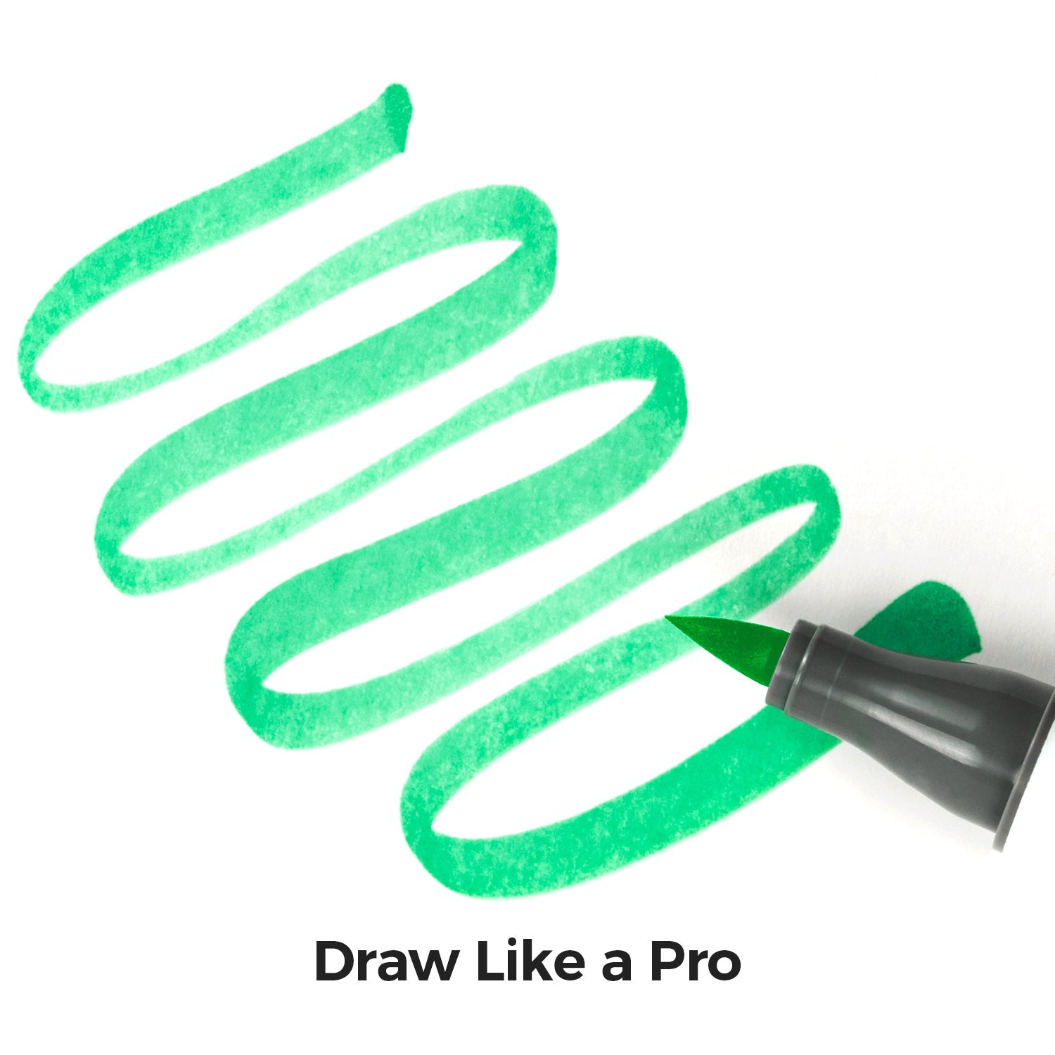 Ohuhu Honolulu 6 Colors Dual Tips Alcohol Art Markers